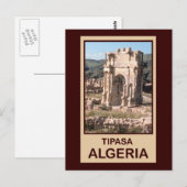 Carte Postale Tipasa Algérie (Devant / Derrière)