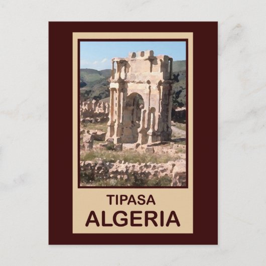 Carte Postale Tipasa Algérie (Devant)