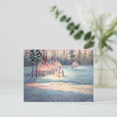 Carte Postale TIPI CAMP CHORES par SHARON SHARPE (Debout devant)