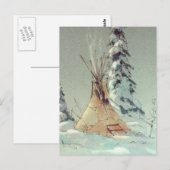 Carte Postale TIPI CHAUDE par SHARON SHARPE (Devant / Derrière)