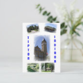 Carte postale Tipton Indiana Collage (Debout devant)