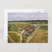 Carte Postale Tiptree Hall and Farm, Essex, c.1850-60 (huile sur (Devant / Derrière)