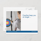 Carte Postale Tir à l'arc (Devant / Derrière)