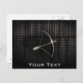 Carte Postale Tir à l'arc cool (Devant / Derrière)