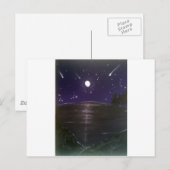 Carte Postale Tir des étoiles (Devant / Derrière)