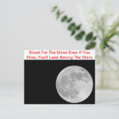 Carte Postale Tir Pour La Lune (Debout devant)