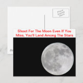 Carte Postale Tir Pour La Lune (Devant / Derrière)