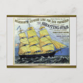 Carte Postale Tir Star Clipper voile (Devant)