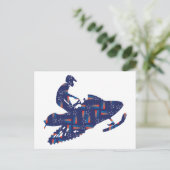 Carte Postale Tir-Star-Sledder (Debout devant)
