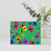 Carte Postale Tirage papillon (Debout devant)