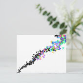 Carte Postale Tirage papillon (Debout devant)