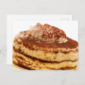 Carte Postale Tiramisu (Devant / Derrière)