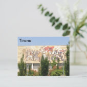 Carte Postale Tirana (Debout devant)
