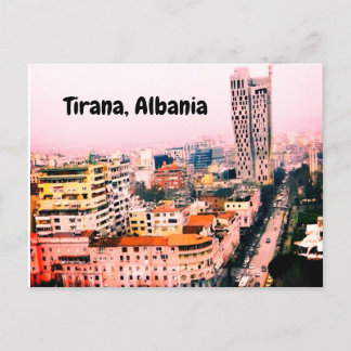 Carte postale Tirana Albanie