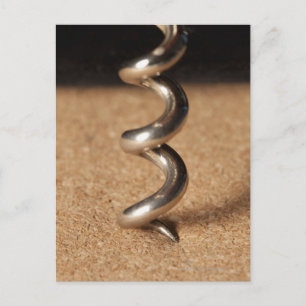 Carte Postale Tire-bouchon.