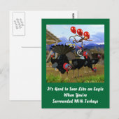 Carte Postale Tire comme un aigle (Devant / Derrière)