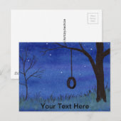 Carte Postale Tire Swing (Devant / Derrière)