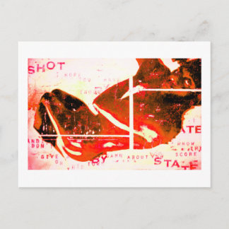 carte postale tirée par l'état