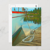 Carte Postale Tirée vers le haut (Devant / Derrière)