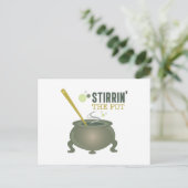 Carte Postale Tirer le pot (Debout devant)