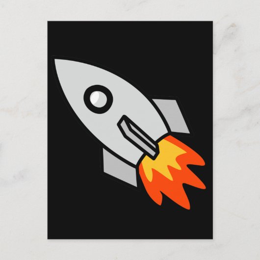 Carte Postale Tirer sur des cadeaux de fusée (Devant)