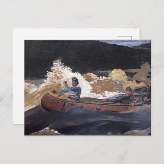 Carte Postale Tirer sur les rapides (Devant / Derrière)