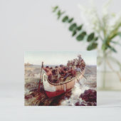 Carte Postale Tirer sur les rapides par Frances Anne Hopkins (Debout devant)