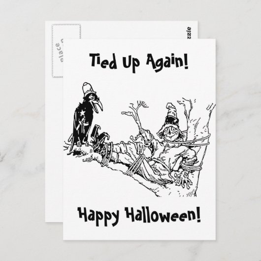 Carte Postale Tiret d'écusson associé à l'arbre (Devant / Derrière)