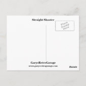 Carte Postale Tireur droit (Dos)