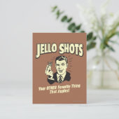 Carte Postale Tirs de Jello : L'autre chose préférée (Debout devant)