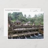 Carte Postale tirta empul temple bali (Devant / Derrière)