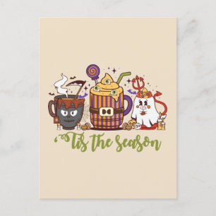 Carte Postale ‘Tis Season Halloween Cup Trio