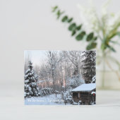 Carte Postale 'Tis Season Up North, Mn Winter Holiday (Debout devant)