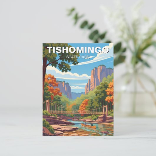Carte Postale Tishomingo State Park Mississippi Travel (Debout devant)