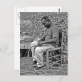 Carte Postale Tissage (Devant / Derrière)