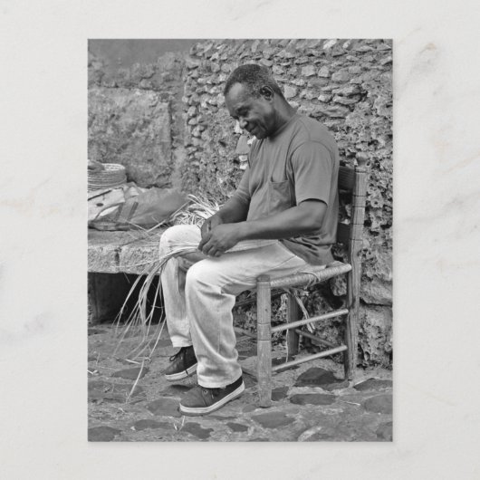 Carte Postale Tissage (Devant)