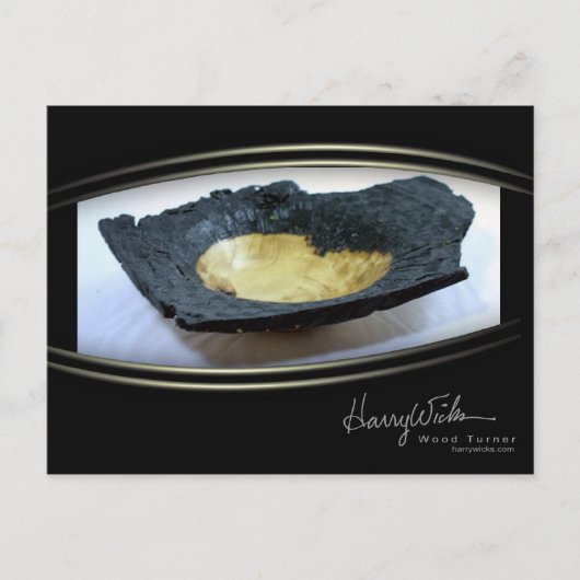 Carte Postale tissage de panier (Devant)