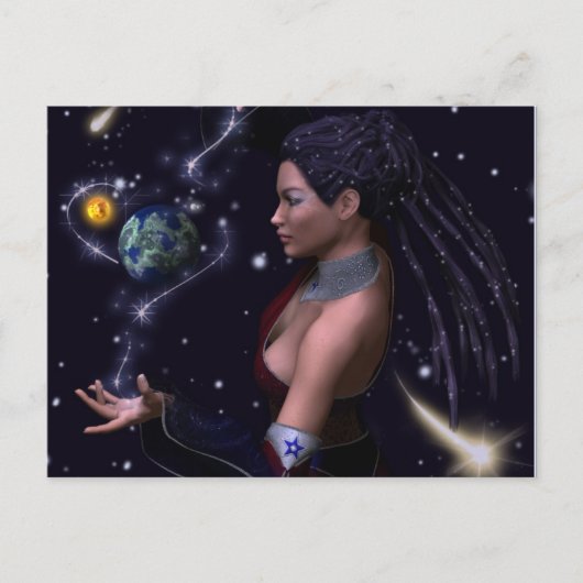 Carte Postale Tisserand du monde (Devant)