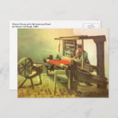 Carte Postale Tissereau face à la roue à rotation gauche Vincent (Devant / Derrière)