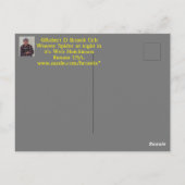 Carte Postale Tisserin d'orbe la nuit (Dos)