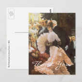 Carte Postale Tissot est la dame politique (Devant / Derrière)