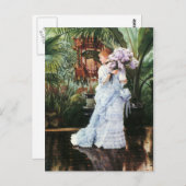 Carte Postale Tissot : Lilacs (Devant / Derrière)