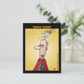 Carte Postale "Tissu cérébral" (Debout devant)