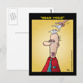 Carte Postale "Tissu cérébral" (Devant / Derrière)