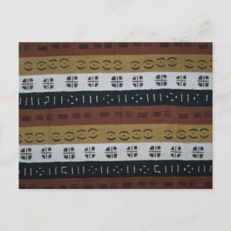 Carte Postale Tissu de boue numéro 1