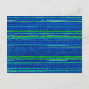 Carte Postale Tissu de coupe japonaise rayé