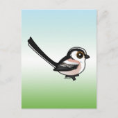 Carte Postale Tit à longue queue (Devant)