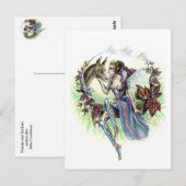 Carte Postale Titane et fond (Devant / Derrière)