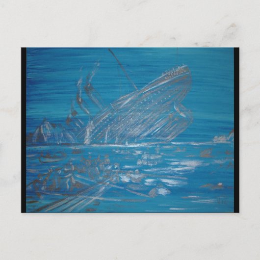Carte Postale Titanic (Devant)