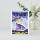 Carte Postale Titanic (Debout devant)
